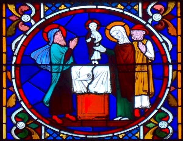 La présentation au temple - Eglise St Charles de Montceau - Paris (17)