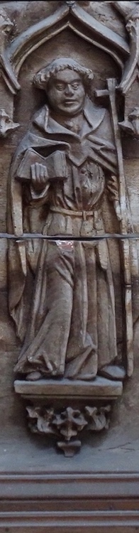 Saint Philippe (croix à une traverse) - Abbaye Saint Germain - Auxerre 89