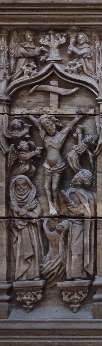 Jésus est crucifié - Abbaye Saint Germain - Auxerre 89