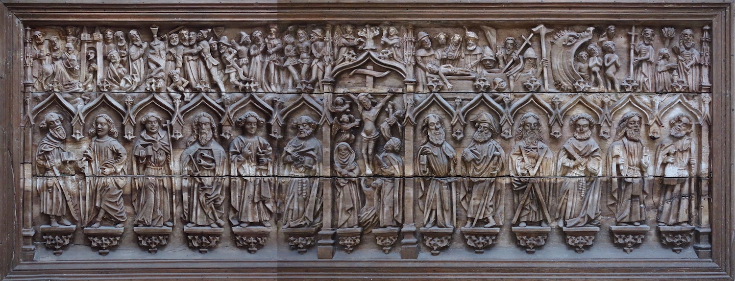 Retable de la passion du Christ<br>Abbaye Saint Germain - Auxerre 89