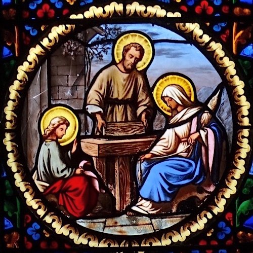 La sainte famille - Eglise N.D. de la Nativité - Aigueperse 63