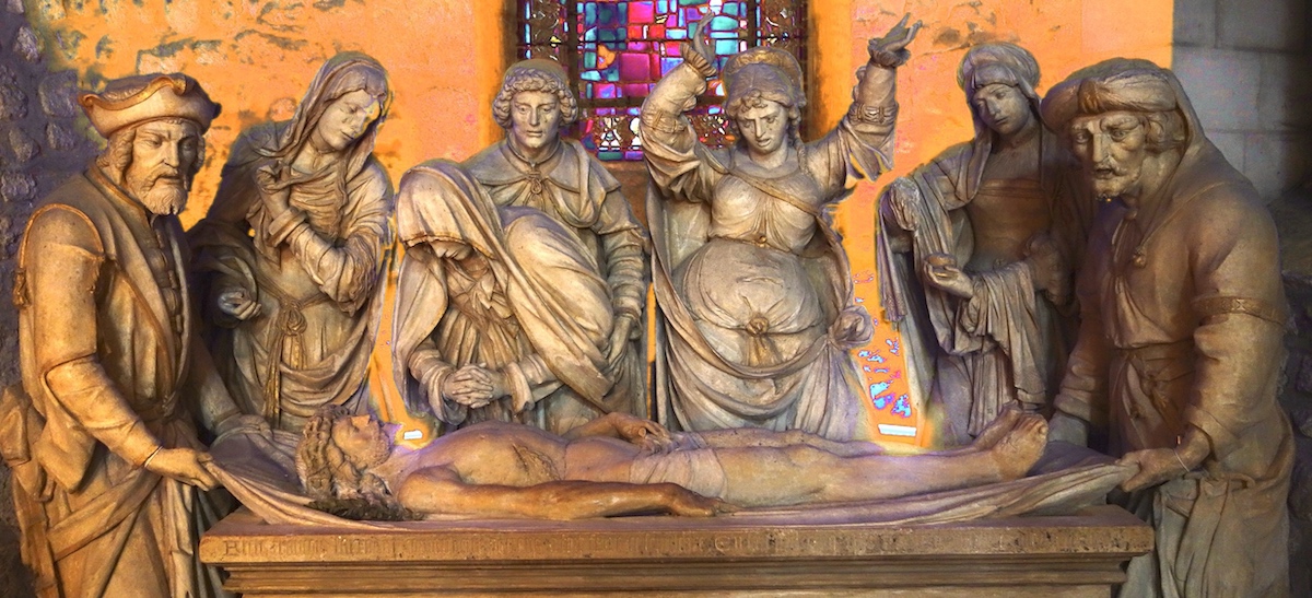 La mise au tombeau - Basilique Saint Rémi - Reims 51