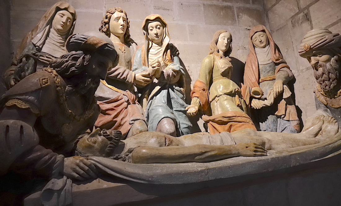 La mise au tombeau - Cathédrale Notre-Dame - Poissy 78