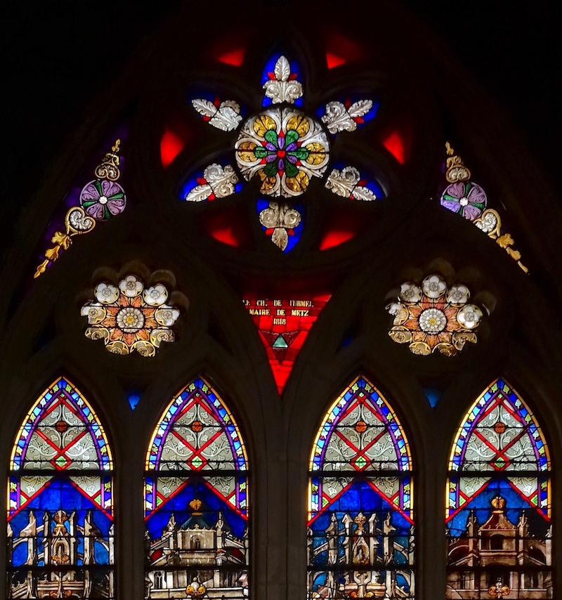Vitrail des Saints - Eglise Saint Martin - Metz 57