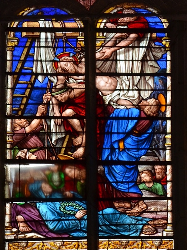 [1] Descente de croix - Eglise Saint Etienne - Bar-sur-Seine 10