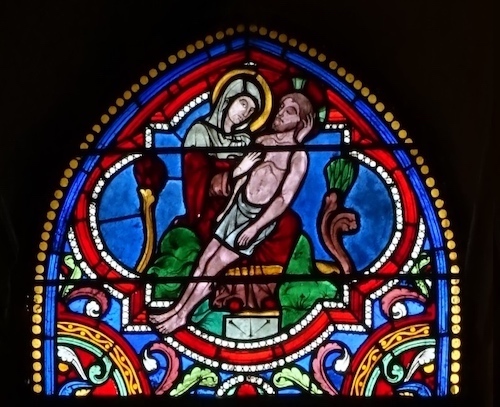 [9] La déploration du Christ<br>Abbatiale St Pierre St Paul - Montier en Der 52
