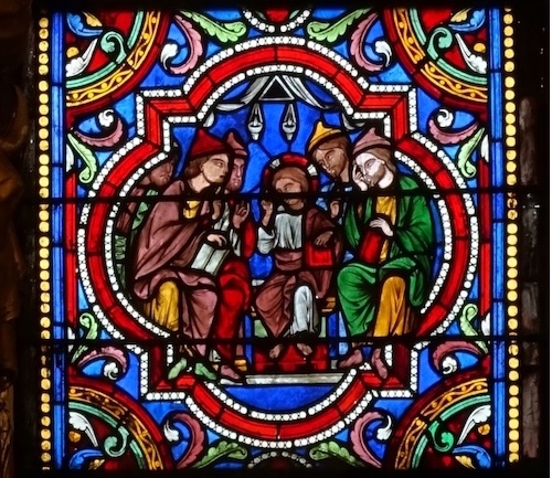[4] Jésus et les docteurs<br>Abbatiale St Pierre St Paul - Montier en Der 52