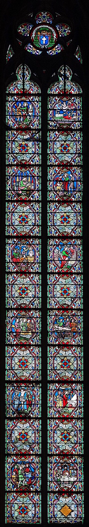 Vie du Christ<br>Cathédrale St Etienne - Meaux 77