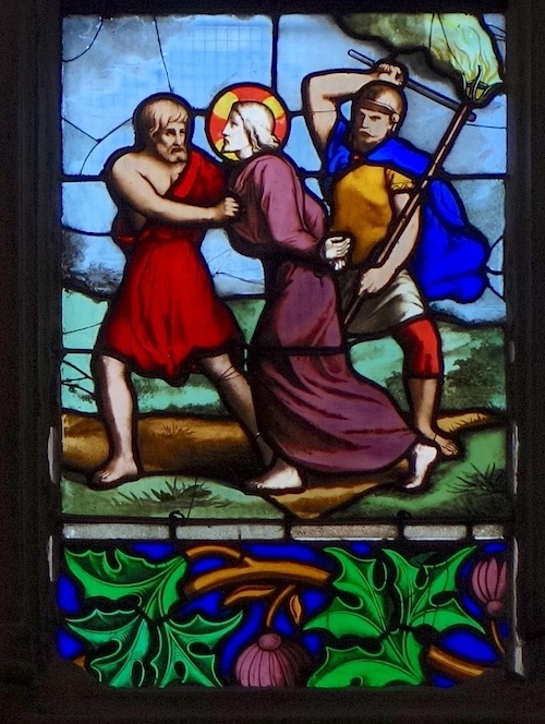 [3] Arrestation de Jésus. - Cathédrale Saint Corentin - Quimper 29