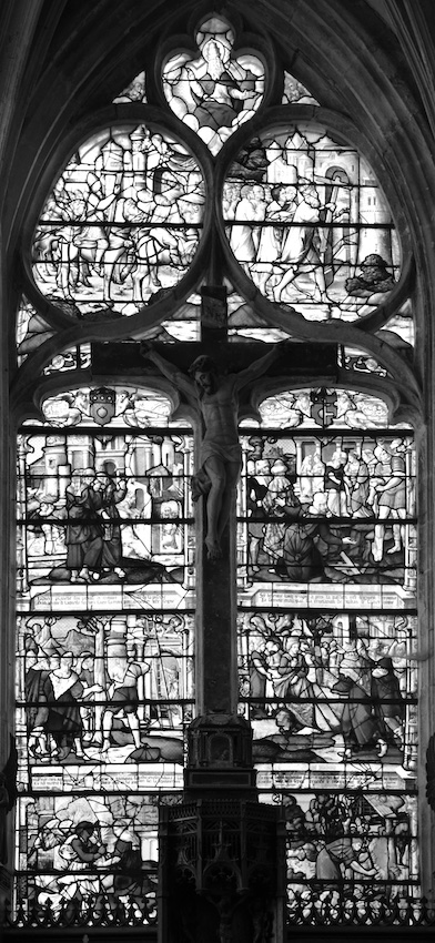 Vitrail de Daniel - Cathédrale St Pierre St Paul - Troyes 10