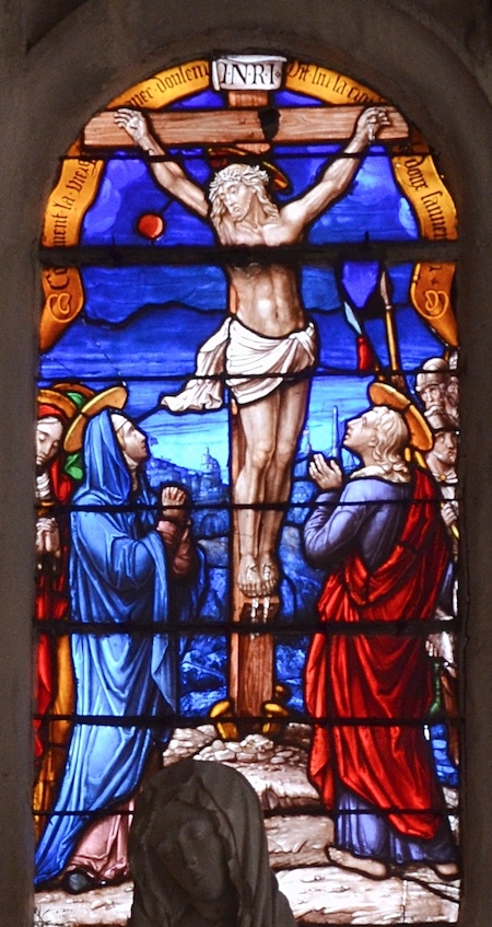 [4] Crucifixion.<br>Eglise Saint Etienne - Bar-sur-Seine 10