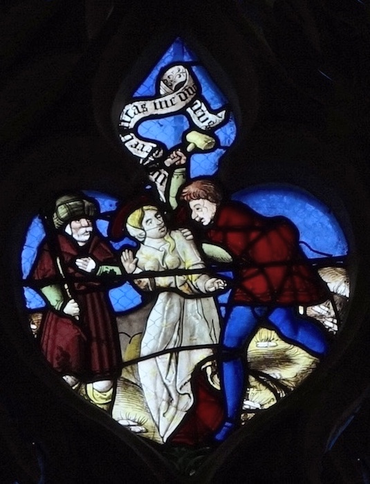 Martyre de Sainte Barbe<br>Eglise St Etienne - Bar-sur-Seine 10