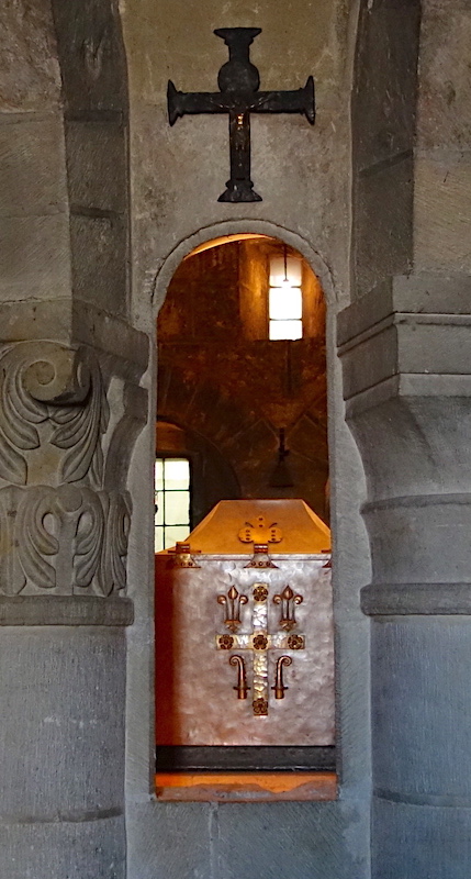 Reliques de Benoit de Nursie<br>Abbaye de Fleury - Saint Benoit-sur-Loire 45