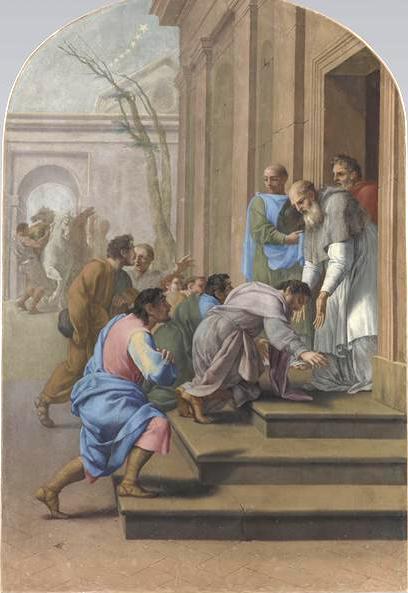 Arrivée de Bruno chez saint Hugues à Grenoble