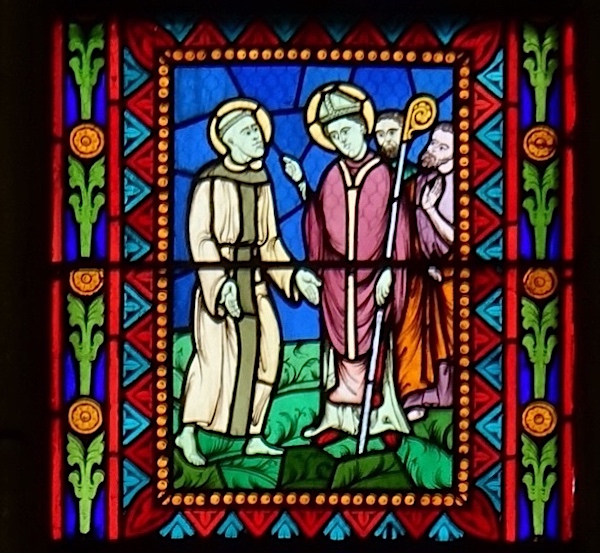 [4] Fiacre rencontre Faron, évêque de Meaux ?