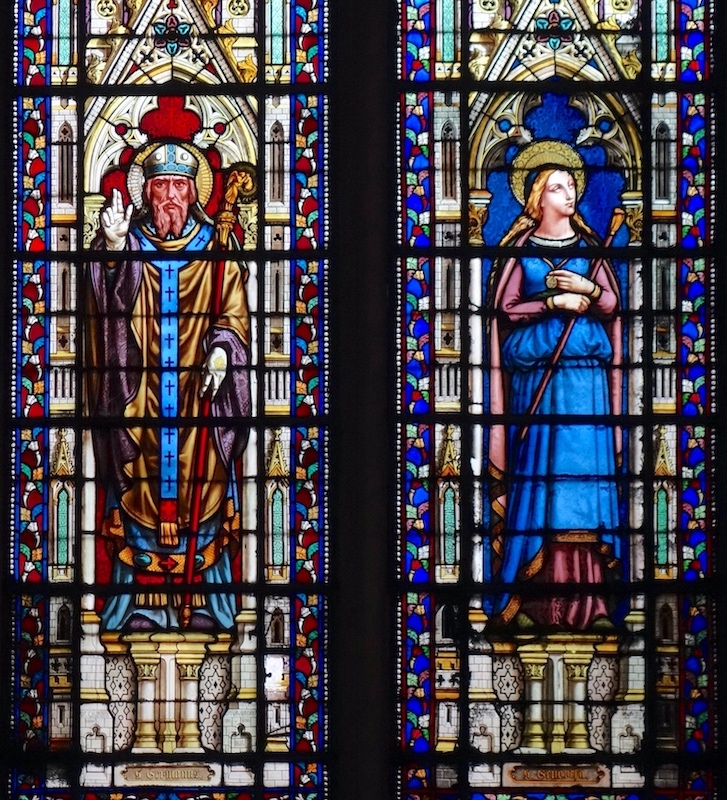 St Germain et Ste Geneviève<br>Basilique Sainte Clotilde - Paris (7)