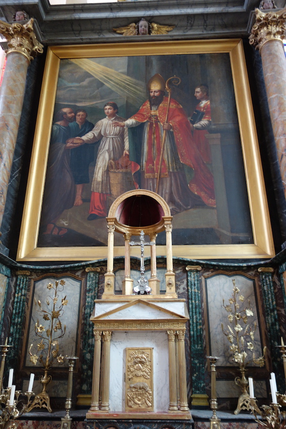 Maître-autel - Eglise St Apollinaire - Salins 77