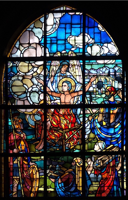 Martyre de Saint Laurent<br>Eglise Saint Laurent - Paris (10)