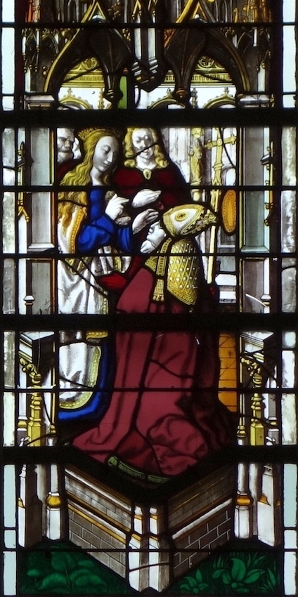 Apparition de la Vierge à saint Martin<br>Abbatiale Saint Ouen - Rouen 76