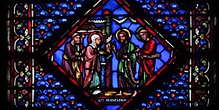 [1] Sainte Mâthie accueille Saint Potentin et Saint Sérotin