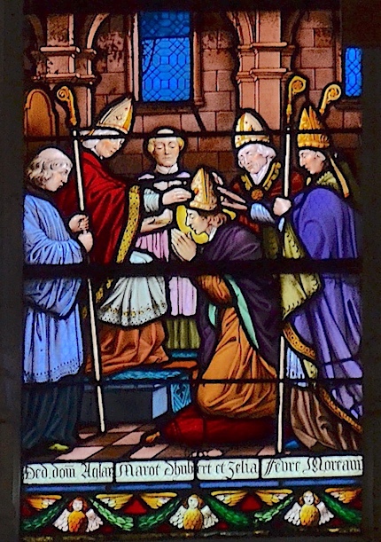 [3] Nicolas est désigné évêque de Myre.<br>Eglise Saint Nicolas - Troyes 10