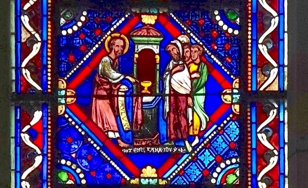 [10] Saint Paul prêchant l'eucharistie