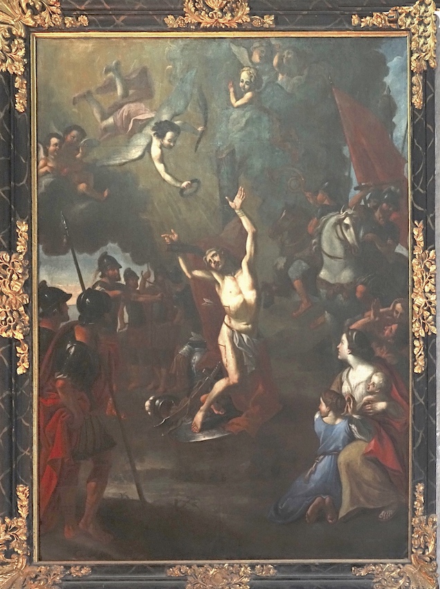 Martyre de Saint Sébastien<br>Eglise N.D. et St Nicolas - Briançon 05