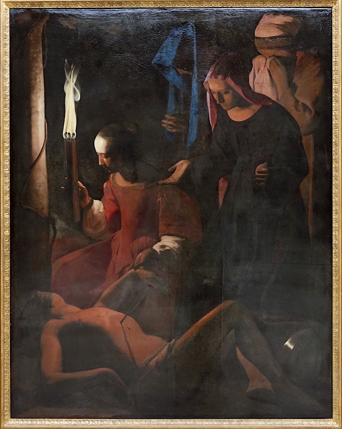 Saint Sébastien soigné par Irène (Georges de La Tour vers 1649) - Musée du Louvre