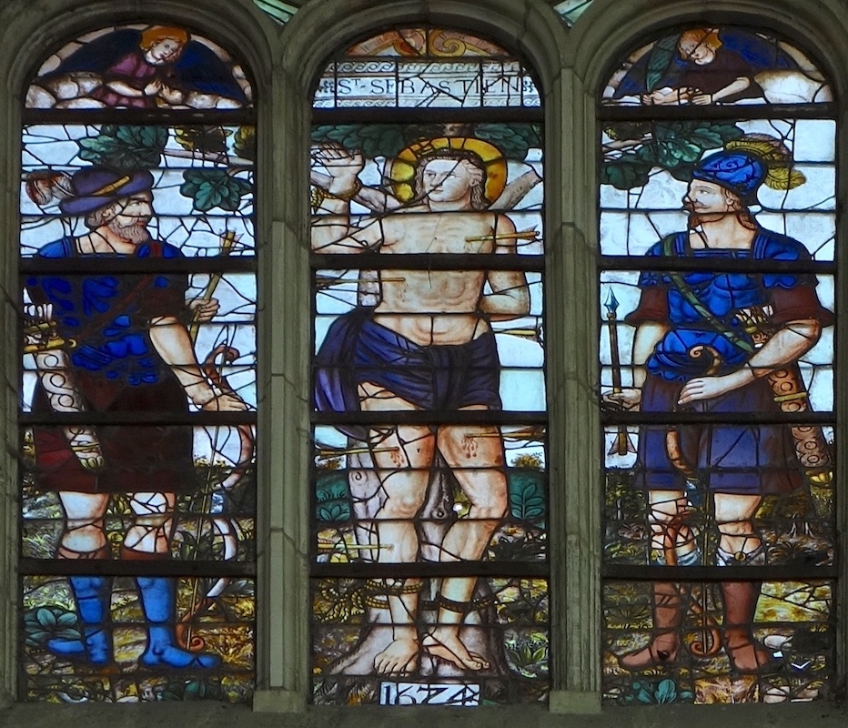 Martyre de Saint Sébastien - Eglise Saint Pierre - Auxerre 89